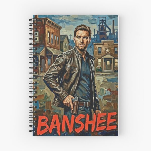Item preview, A Small Town, A Big Lie: Gritty Banshee Oil Art designed and sold by Art's Diner.