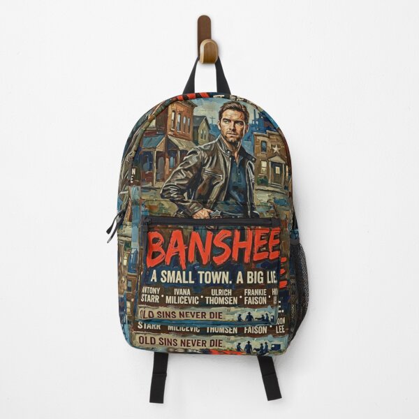 Item preview, A Small Town, A Big Lie: Gritty Banshee Oil Art designed and sold by Art's Diner.