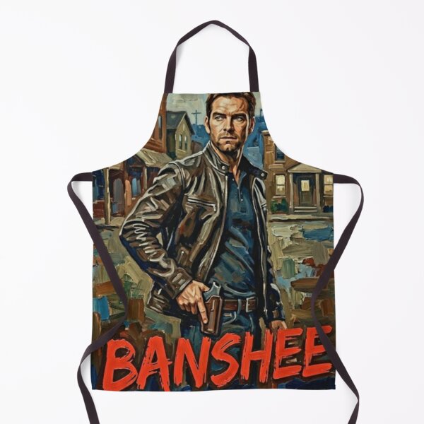 Item preview, A Small Town, A Big Lie: Gritty Banshee Oil Art designed and sold by Art's Diner.