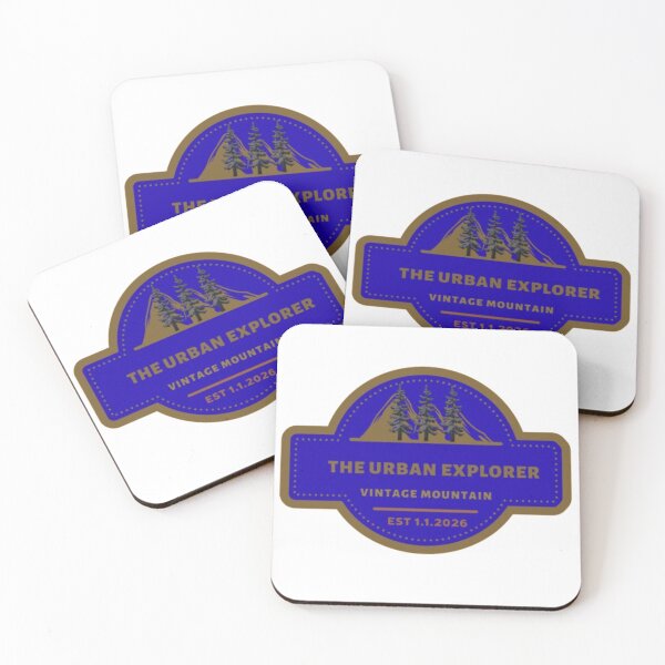 Item preview, Premium Vintage Mountain Badge 2026 - Urban Explorer Retro Travel Gear designed and sold by The Urban Explorer.