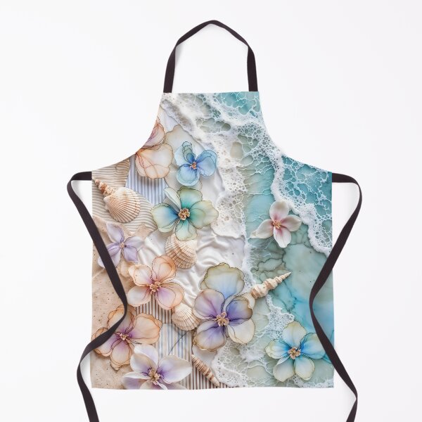 Item preview, Abstract, Floral, Coastal, Summer, Pink, Blue, Lavender, Flower, Collage designed and sold by SolaoLab.