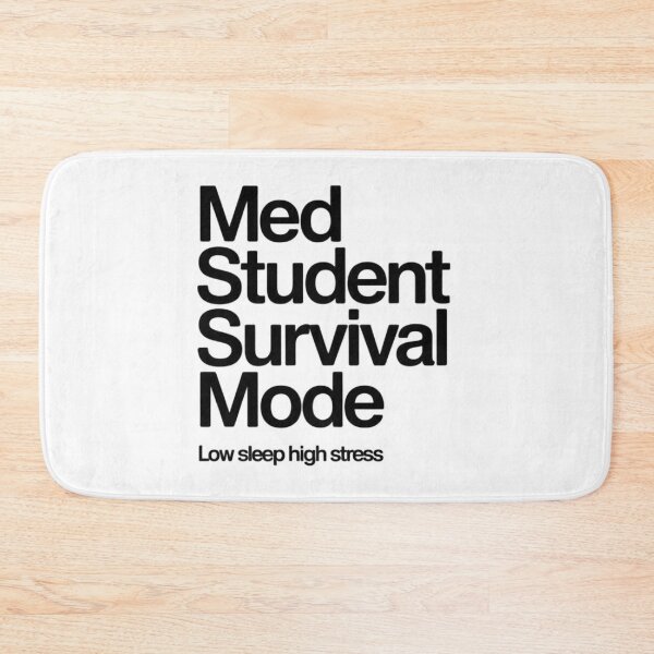 Item preview, Medical student survival mode  Humor Tee, brafdesign designed and sold by Brafdesign.