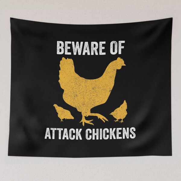Item preview, Beware of Attack Chickens designed and sold by definoyurie.