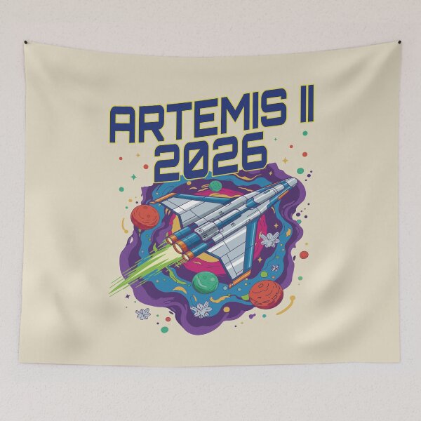 Item preview, Artemis II 2026. designed and sold by EunsooLee.
