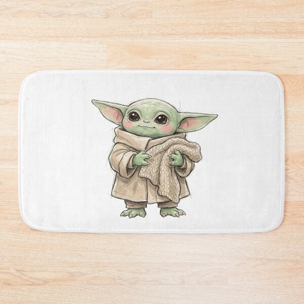 Item preview, BABY YODA WITH KNITTED BLANKET COZY GROGU AESTHETIC designed and sold by LIS AND MELIVERSO.