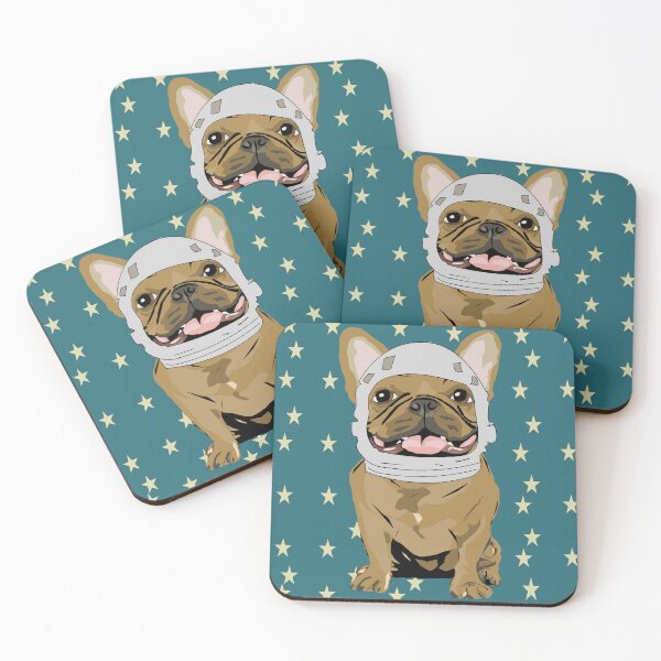 Item preview, Astronaut Fawn French Bulldog designed and sold by Mountain-Point.