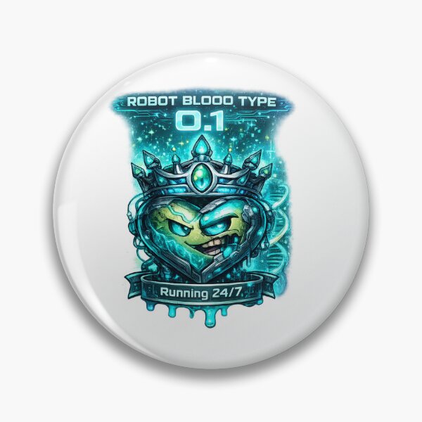 Item preview, Robot -Blood Type - 0.1-Running on Code  designed and sold by Indefix.