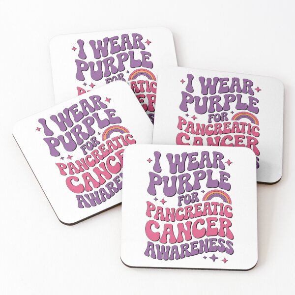 Item preview, In November I Wear Purple for Pancreatic Cancer Awareness  designed and sold by PunkNation-Arts.