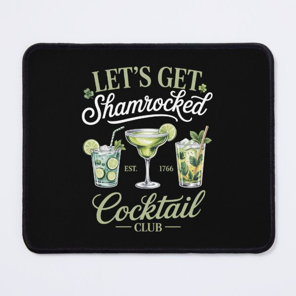 Item preview, St Patricks Day Lets Get Shamrocked St Pattys Pub Crawl Shamrock designed and sold by PunkNation-Arts.