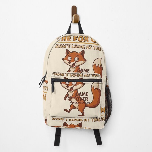 Item preview, The Fox Game - Don't Look At The Fox Ironic Meme designed and sold by IvoryArtDesign.