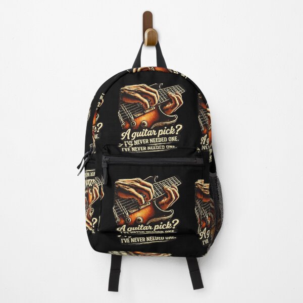 Item preview, Fingerstyle Guitar Design – Pick? Never Needed | Vintage Rock Style designed and sold by e-Shop67.