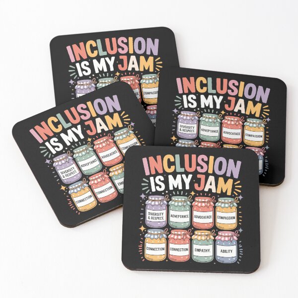 Item preview, Inclusion is My Jam Autism Awareness Special Education Teacher Neurodiversity Mental Health designed and sold by PunkNation-Arts.