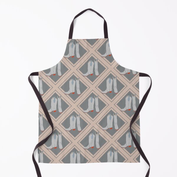 Item preview, Western Cowgirl Boot Geometric Repeat Pattern DLW04 designed and sold by HueyDesign.