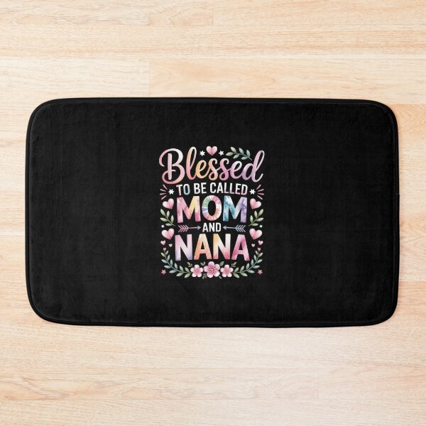 Item preview, Mother's Day Blessed to Be Called Mom and Nana Flowers designed and sold by Rrettgison.