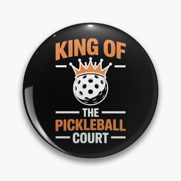 Item preview, Jugadores de pickleball El rey del pickleball en la cancha designed and sold by PunkNation-Arts.