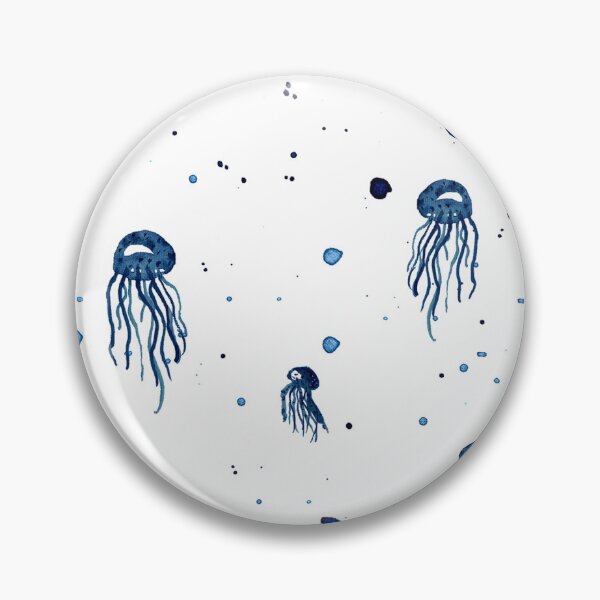 Item preview, Jellyfish Modern Nautical Aesthetic designed and sold by TheSmartyArty.