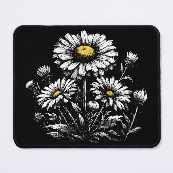 Item preview, Moody Daisy Flowers – Minimal Botanical Artwork designed and sold by ArthousePromos.
