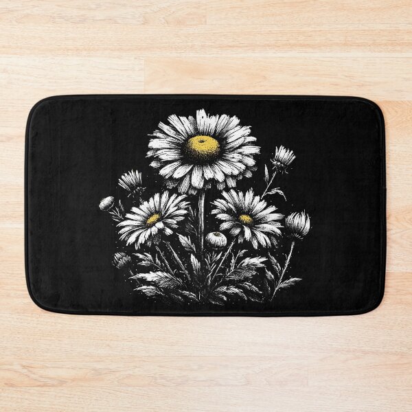 Item preview, Moody Daisy Flowers – Minimal Botanical Artwork designed and sold by ArthousePromos.