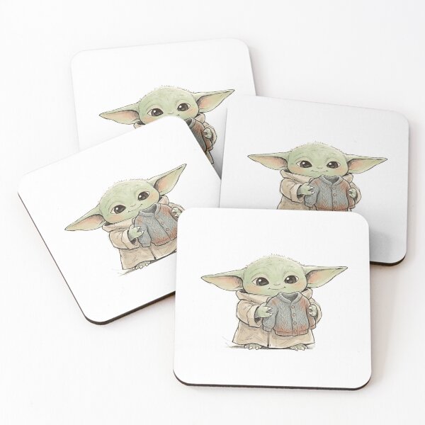Item preview, BABY YODA WITH KNITTED SWEATER COZY WINTER GROGU designed and sold by LIS AND MELIVERSO.
