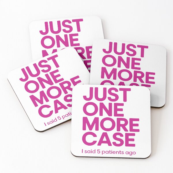 Item preview,  Just one more case pink color font  Humor Tee, brafdesign designed and sold by Brafdesign.