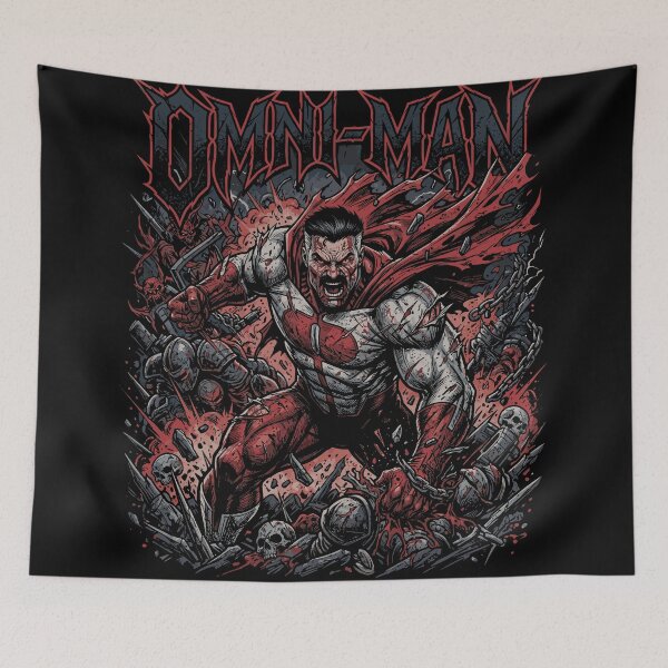 Item preview, Old Super Hero Dark Art designed and sold by Tokyo Retro.