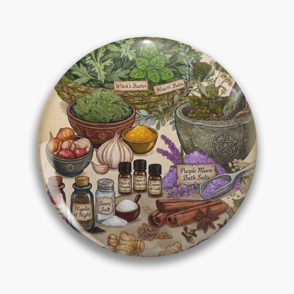 Item preview, Apothecary Hobby: Herbs & Spices designed and sold by LottiesLuck.