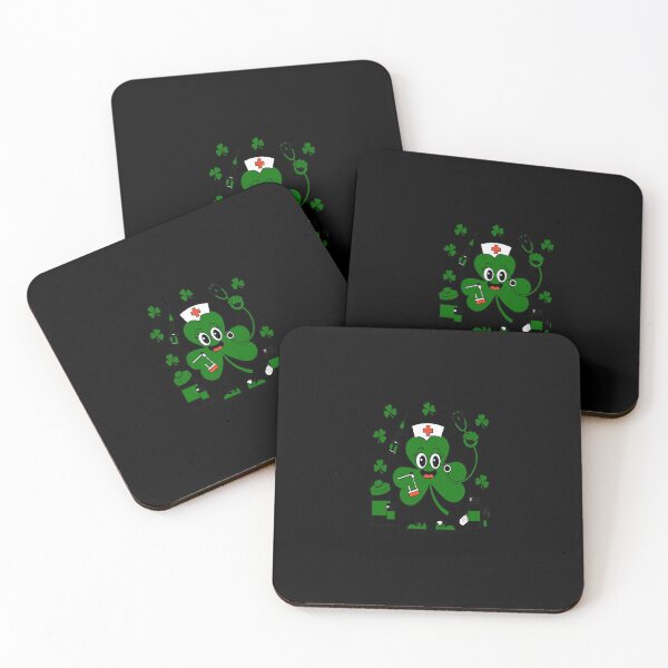 Item preview, St Patricks Day Nurse Shamrock Saint Pattys Scrub designed and sold by Rrettgison.