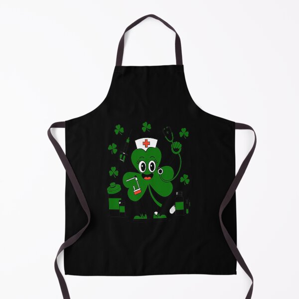 Item preview, St Patricks Day Nurse Shamrock Saint Pattys Scrub designed and sold by Rrettgison.