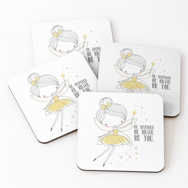 Item preview, Ballerina Inspirational Quote  designed and sold by sueviolaart.