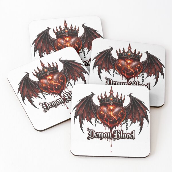 Item preview, Demon Blood Type -Dark Gothic Heart Desing designed and sold by Indefix.