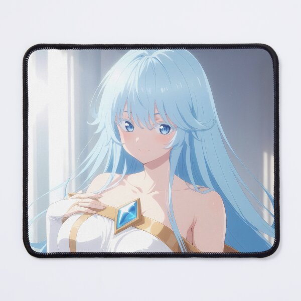 Item preview, Elfaria Albis Serfort Wistoria Wand Sword Blue Hair Morning Light designed and sold by PMartistStudio.