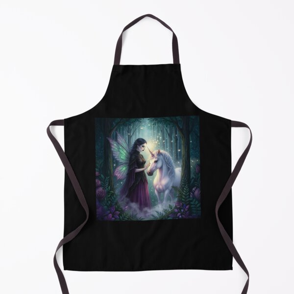 Item preview, Fairy and Unicorn in Enchanted Forest designed and sold by SabraDD.