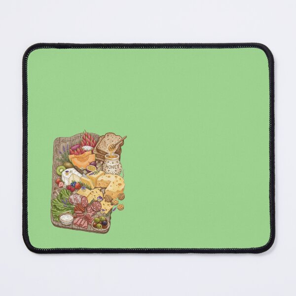 Item preview, Cheese Platter & Charcuterie - green background designed and sold by LottiesLuck.