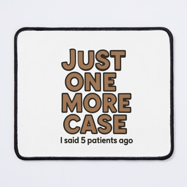 Item preview, Just one more case brown color font Humor Tee, brafdesign designed and sold by Brafdesign.