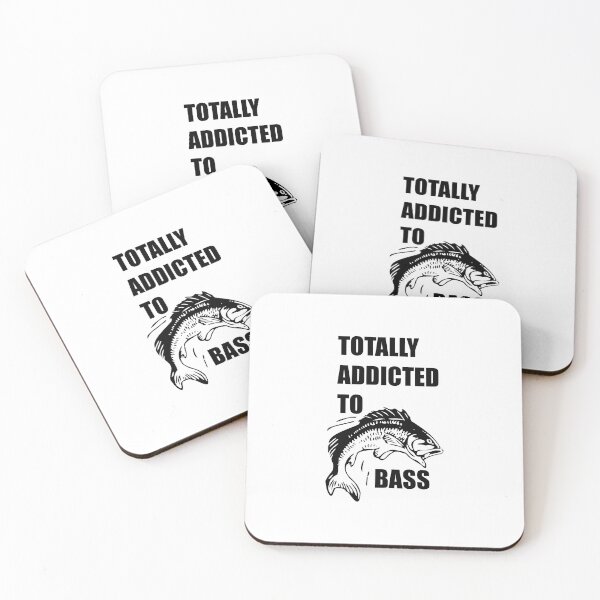 Item preview, Totally Addicted To Bass Funny Fishing  designed and sold by PhillDaPhlava.