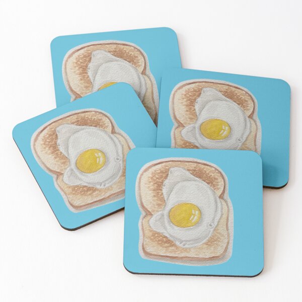 Item preview, Egg on toast designed and sold by scrappyscotty.