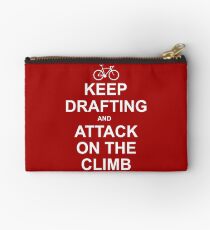 Keep Drafting And Attack On The Climb Studio Pouch