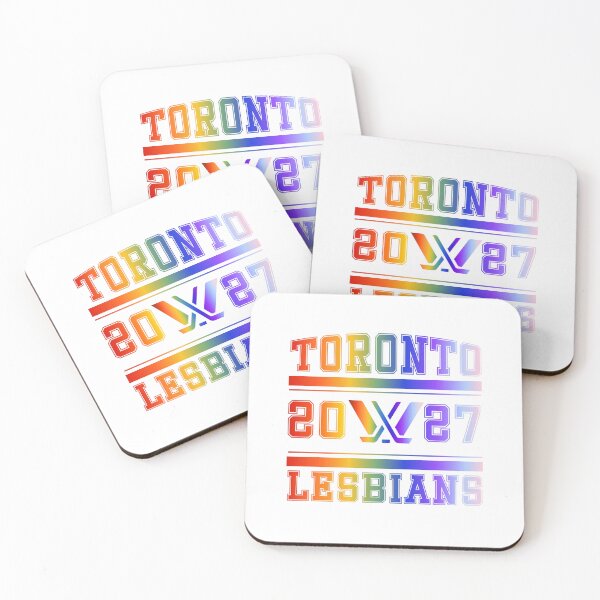 Item preview, Toronto Lesbians Rainbow PWHL Vintage Logo designed and sold by coffeepolicy.
