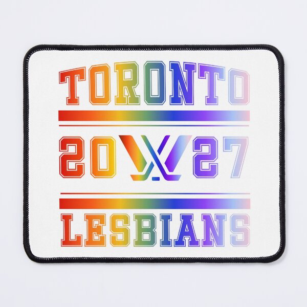 Item preview, Toronto Lesbians Rainbow PWHL Vintage Logo designed and sold by coffeepolicy.