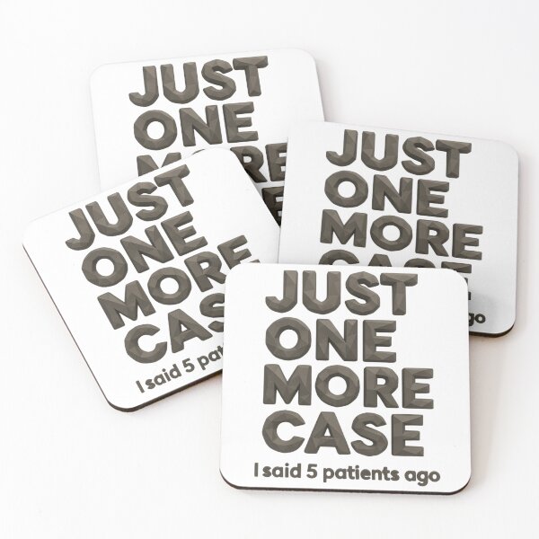 Item preview,  Just one more case low poly font  Humor Tee, brafdesign designed and sold by Brafdesign.