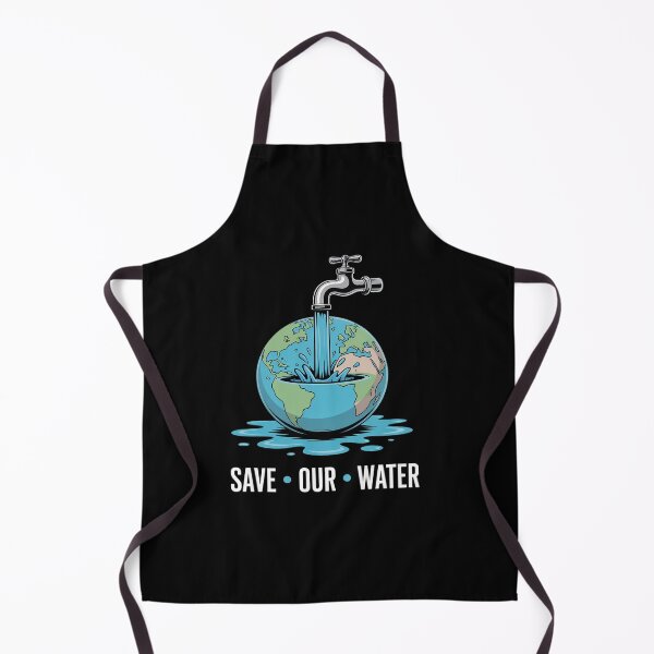 Item preview, Save Our Waters Earth Day Clean Water Conservation designed and sold by Rrettgison.
