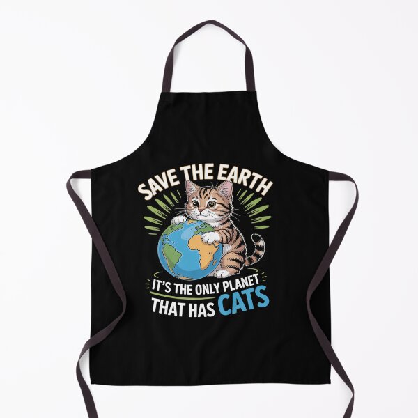 Item preview, Save The Earth It's The Only Planet That Has Cats Earth Day designed and sold by Rrettgison.