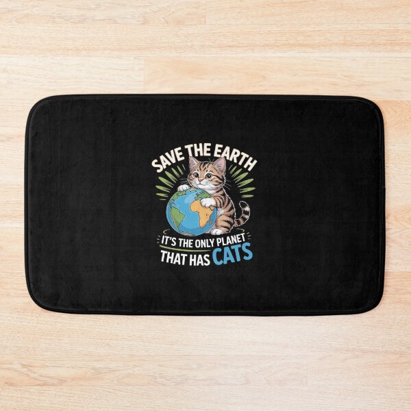 Item preview, Save The Earth It's The Only Planet That Has Cats Earth Day designed and sold by Rrettgison.