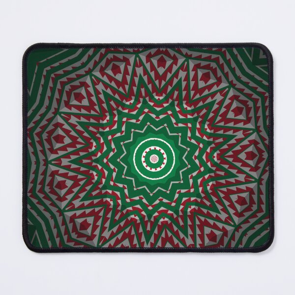Item preview, Kaleidoscopic Holiday Mandala designed and sold by IntelliMindDesigns.