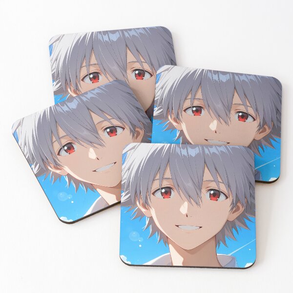 Item preview, Kaworu Nagisa Neon Genesis Evangelion Anime Summer Sky Calm designed and sold by PMartistStudio.