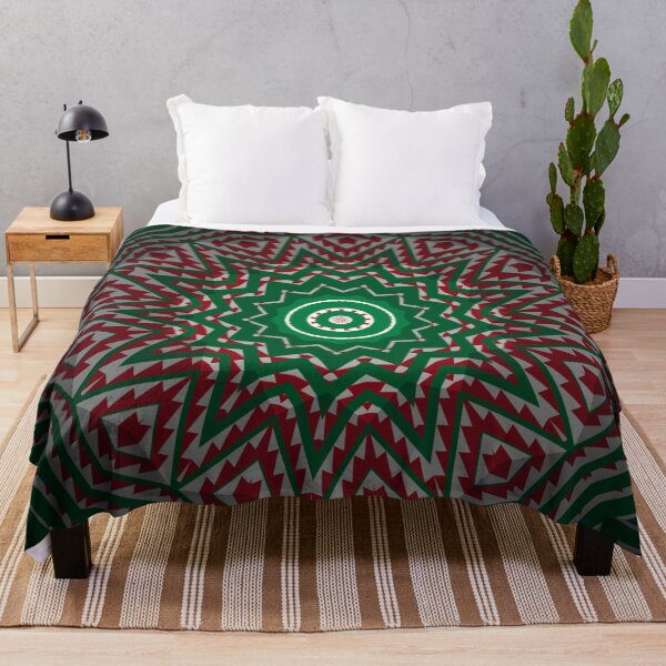 Item preview, Kaleidoscopic Holiday Mandala designed and sold by IntelliMindDesigns.