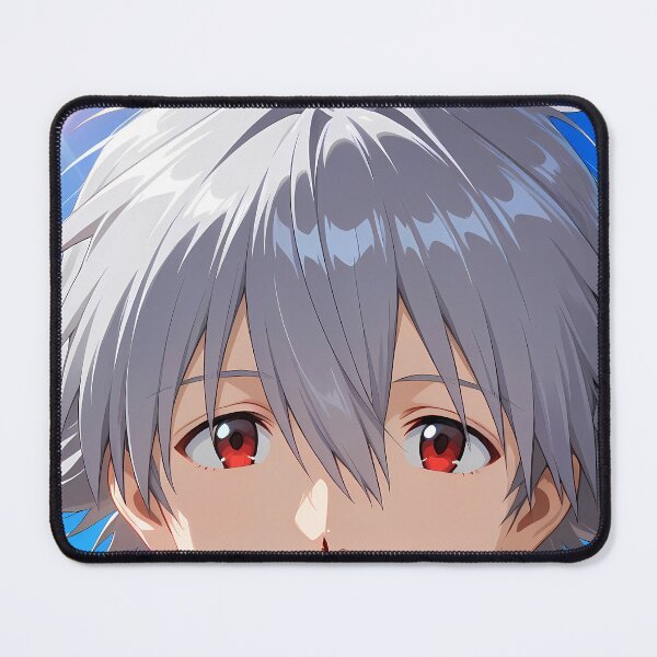 Item preview, Kaworu Nagisa Neon Genesis Evangelion Anime Summer Sky Calm designed and sold by PMartistStudio.