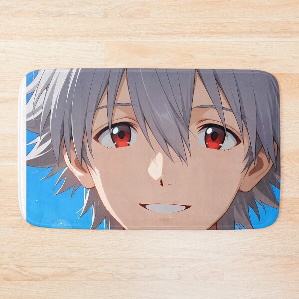 Item preview, Kaworu Nagisa Neon Genesis Evangelion Anime Summer Sky Calm designed and sold by PMartistStudio.