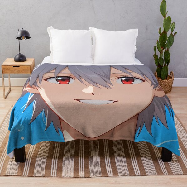 Item preview, Kaworu Nagisa Neon Genesis Evangelion Anime Summer Sky Calm designed and sold by PMartistStudio.