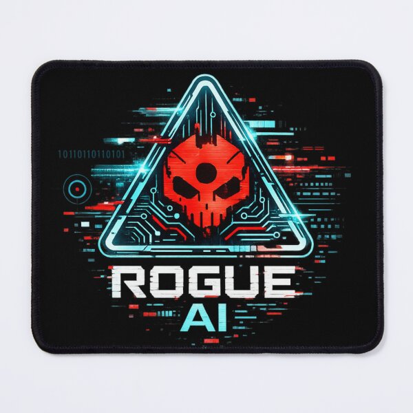 Item preview, Rogue AI Cyberpunk Skull Glitch Design – Futuristic Hacker Tech Graphic designed and sold by JonelCrafts.